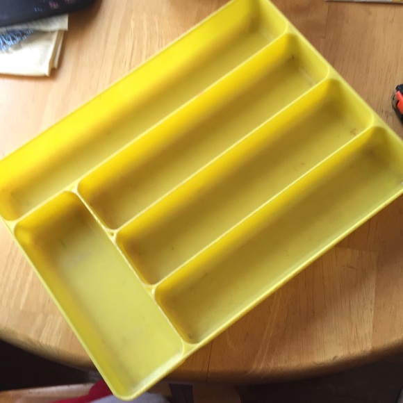 1950's Lustro Ware Styrene Plastic Tray - Picture 7 of 7